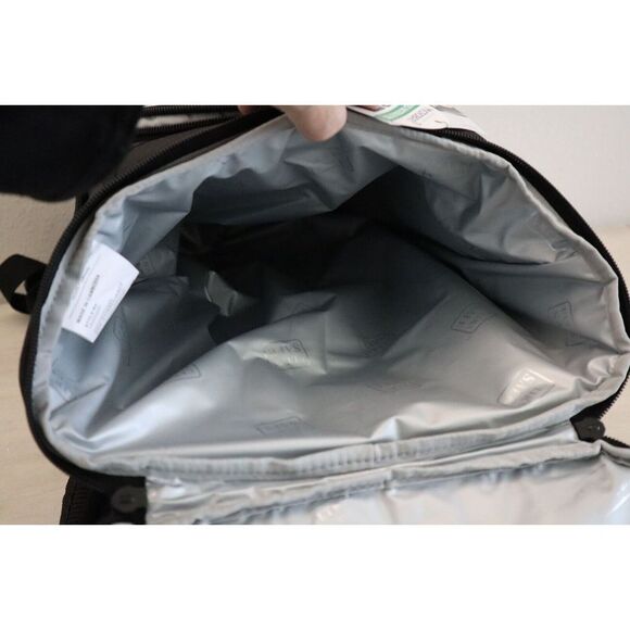 Arctic Zone 24 Can Black Backpack Cooler- Microban Lining & SuperFoam Insulation - Picture 3 of 11